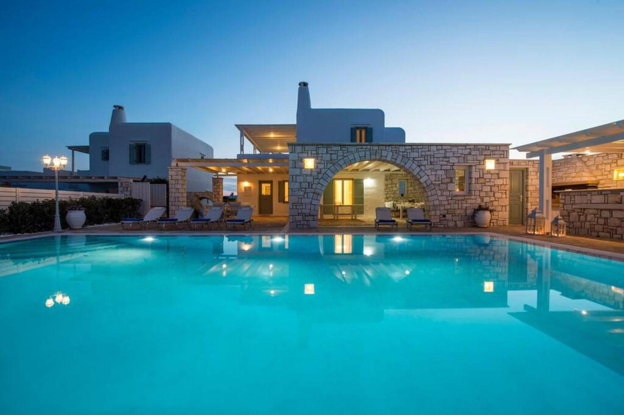Villa Dionysos In Aliki Exterior photo